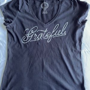 Life is good v-neck top